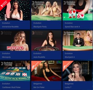 spassino live casino
